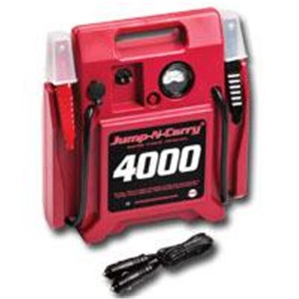 Solar SOLJNC4000 Jump-N-Carry 12 Volt Jump Starter - 1100 Peak Amps. 325 Cranking Amps SOLJNC4000 - main